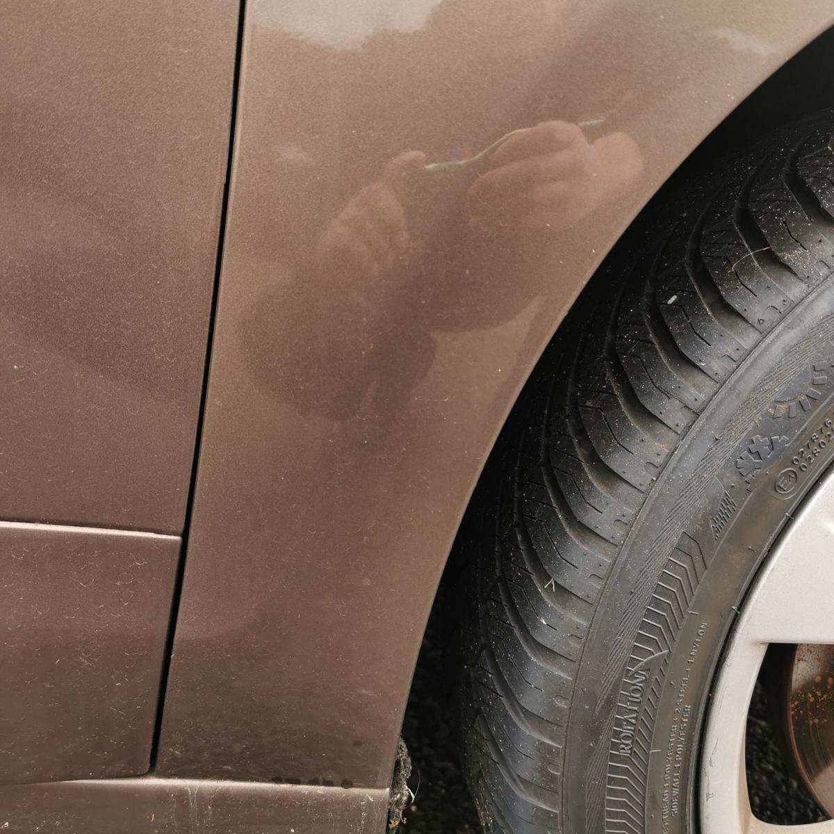 Renault Grand Scenic JZ Kotflügel Fender vorn rechts CNB Brun Moka Met