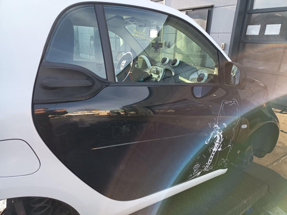 Smart Fortwo Coupe 453 orig T&uuml;r rechts ECA schwarz Baujahr 2016