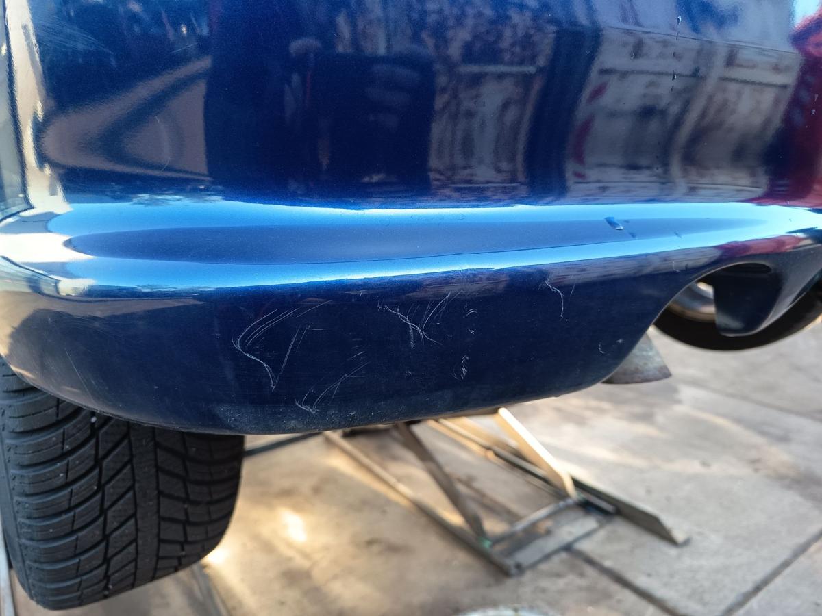 Peugeot 206CC original Sto&szlig;stange F&auml;nger hinten Heck KPL Montebello Bj2006