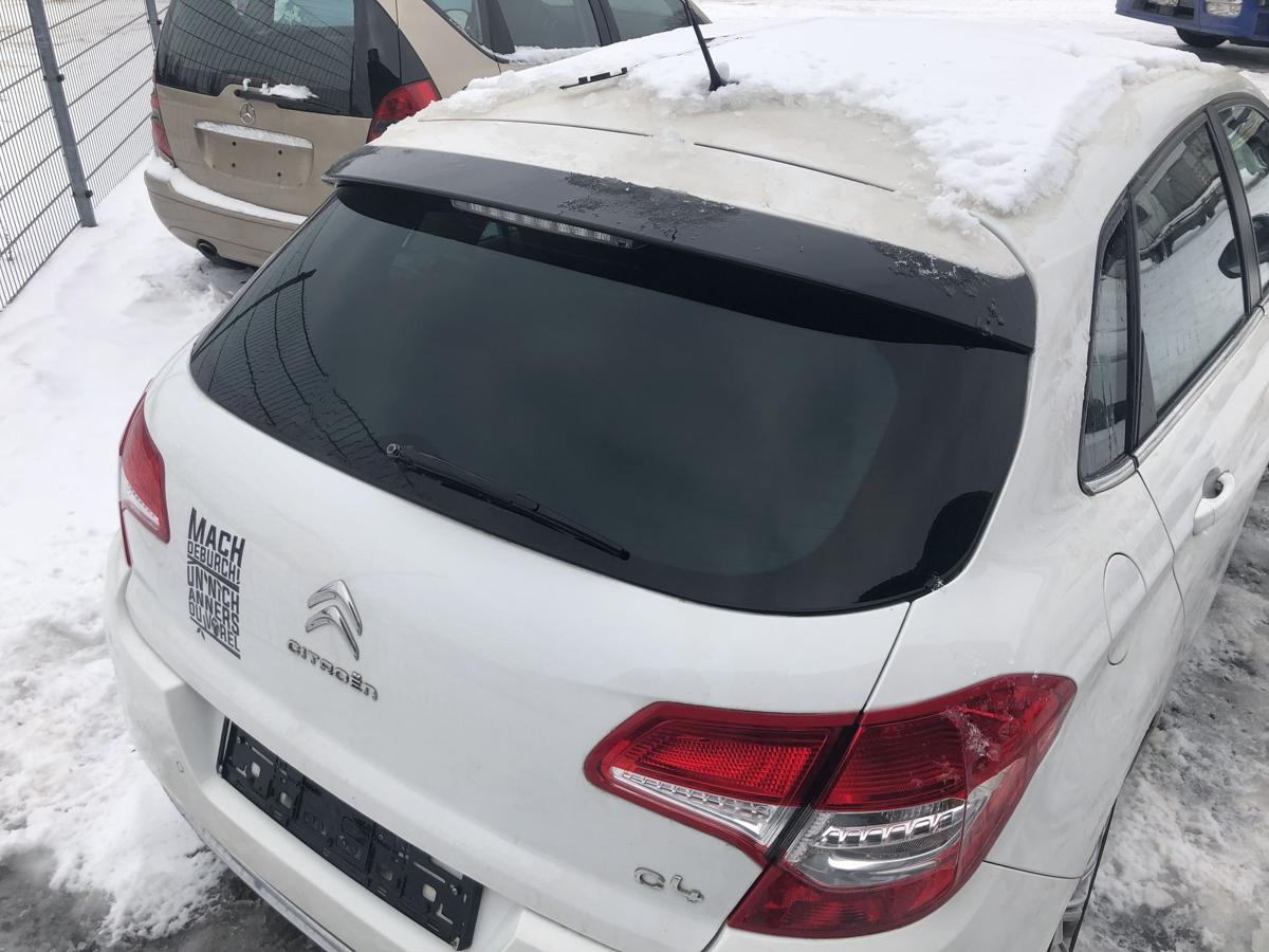 Citroen C4 II Typ N Heckklappe mit Heckscheibe im RohbauKofferklappe EWP weiss