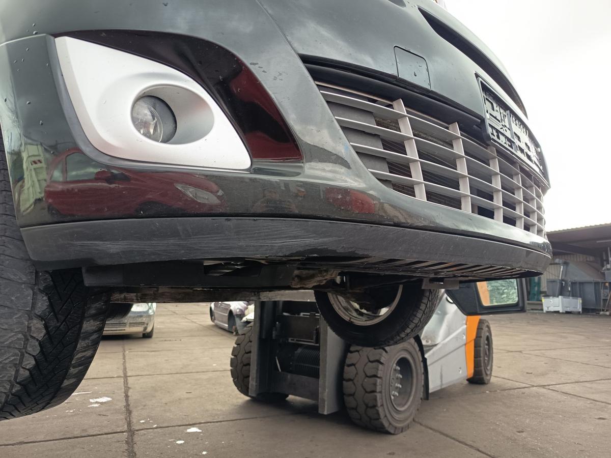 Renault Grand Scenic 3 orig Sto&szlig;stange F&auml;nger vorn Front 676 Perlschwarz Bj 2009