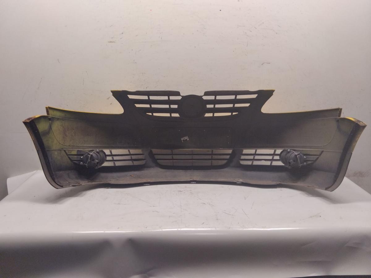 VW Fox 5Z original Sto&szlig;f&auml;nger Sto&szlig;stange vorn imolagelb LY1C Bj.2010