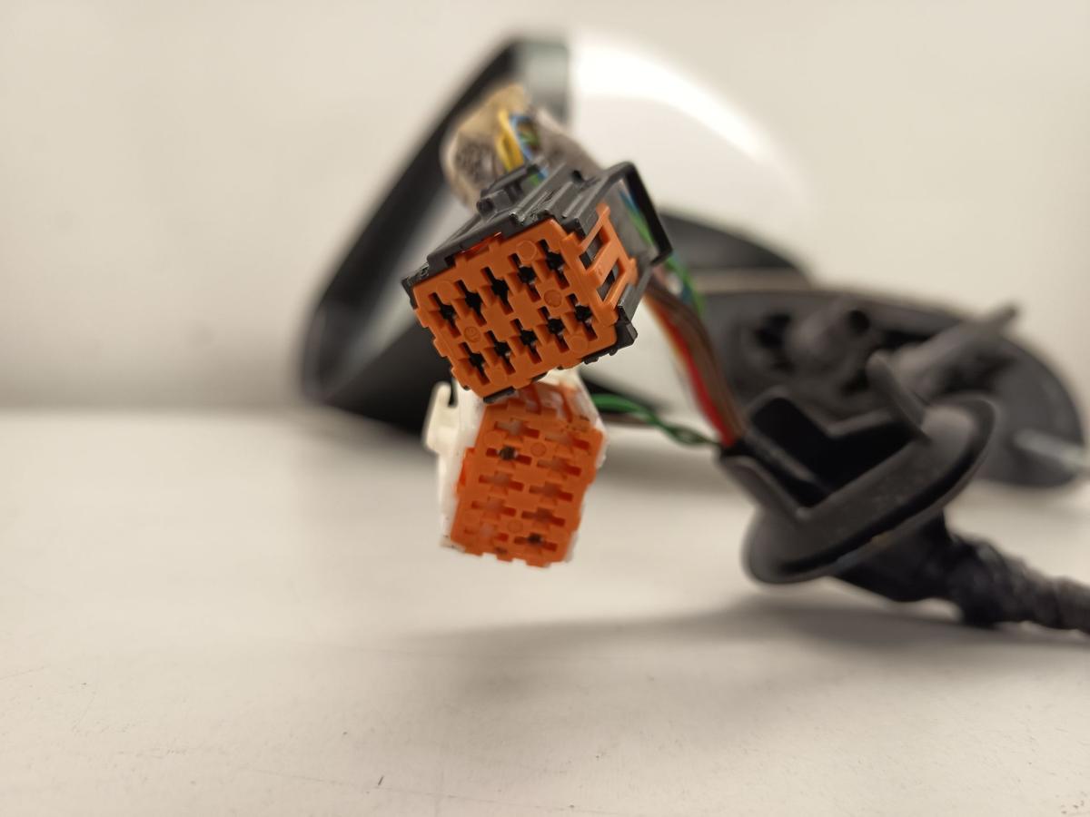 Citroen C4 II 2 Picasso orig elektrisch einklappbarer Spiegel rechts wei&szlig; Bj2018