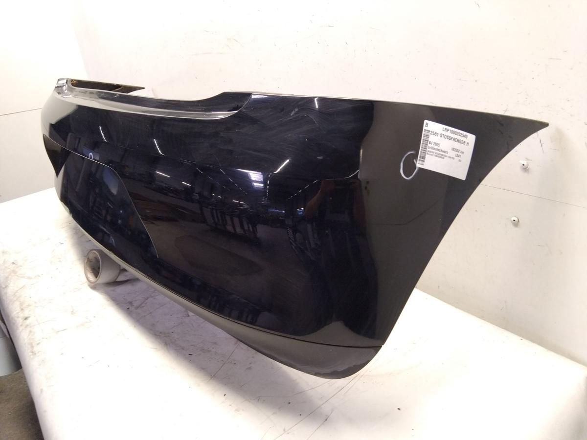 VW Fox 5Z original Sto&szlig;f&auml;nger Sto&szlig;stange hinten brillantschwarz L041 Bj.2005