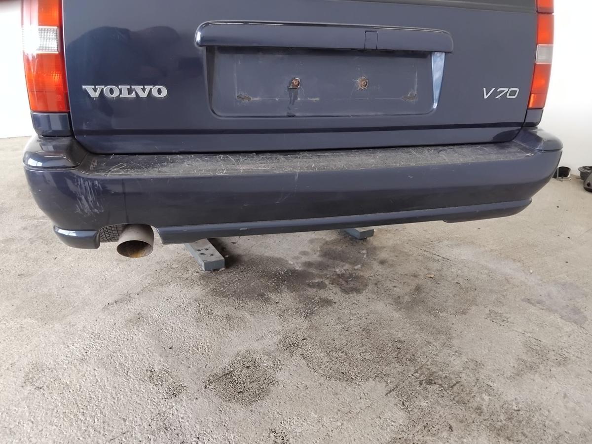 Volvo V70 Kombi orig Sto&szlig;stange Sto&szlig;f&auml;nger hinten 417 Nautic Blue Pearl BJ1999
