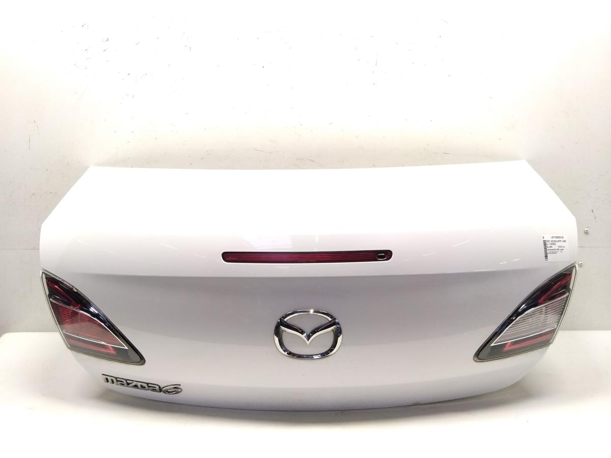 Mazda 6 GH Limo Stufenheck Heckklappe Heckdeckel weissmetallic 34K Bj.2009
