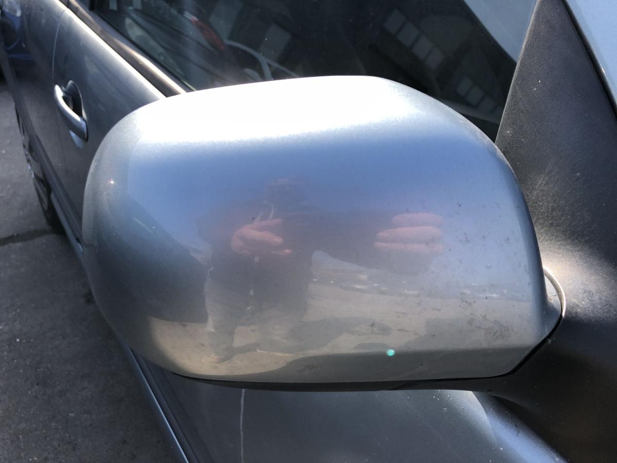 Skoda Fabia 6Y Au&szlig;enspiegel rechts R&uuml;ckspiegel Spiegel manuell LF7U Stone Grey