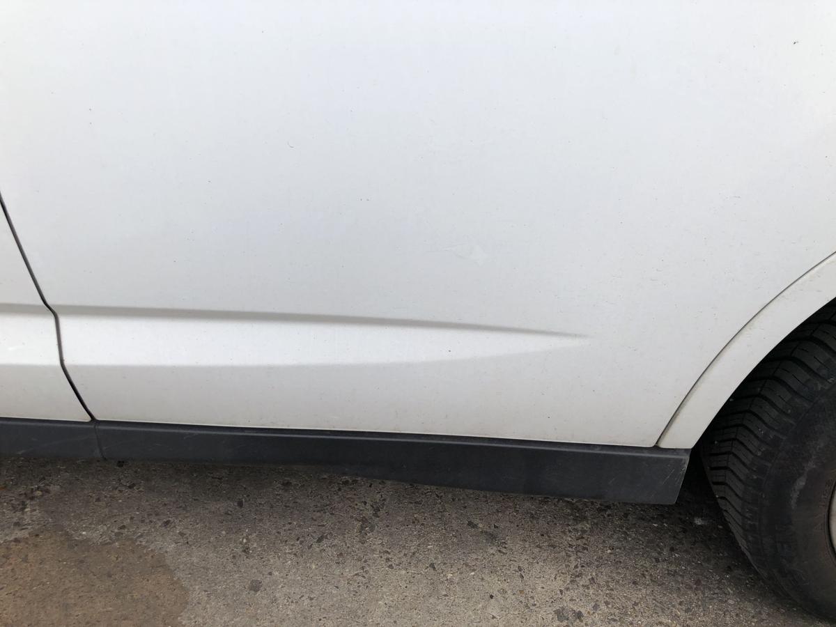 Ford C-Max CB7 T&uuml;r hinten links Fondt&uuml;r im Rohbau Frost Wei&szlig;