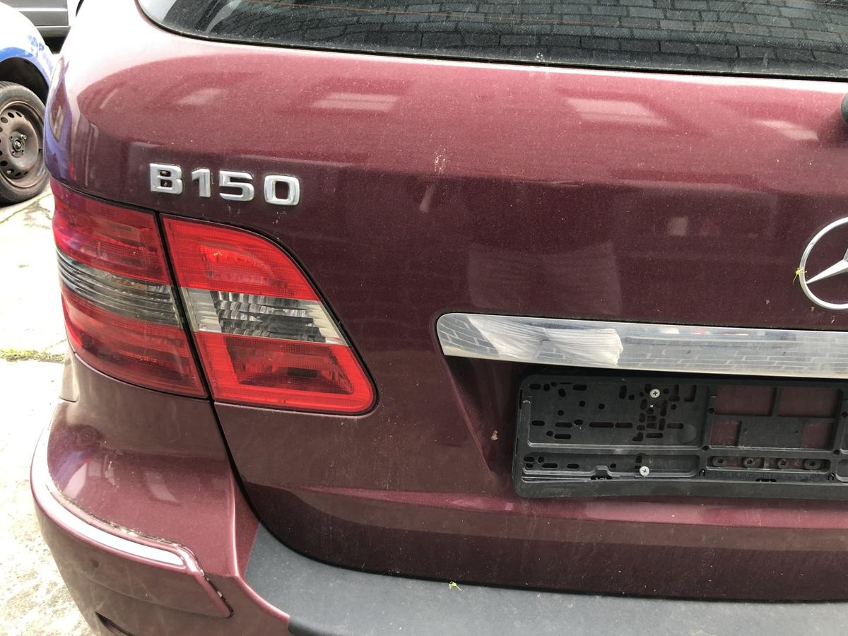 Mercedes B Klasse W245 Heckklappe mit Heckscheibe 597 Saturnrotmet Rohbau