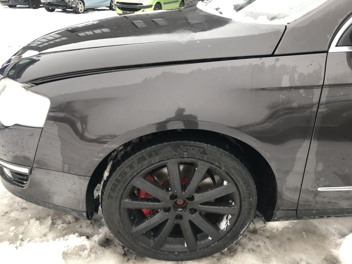 VW Passat 3C Variant Kotfl&uuml;gel links Radabdeckung Fender LC8Z Moccabrown