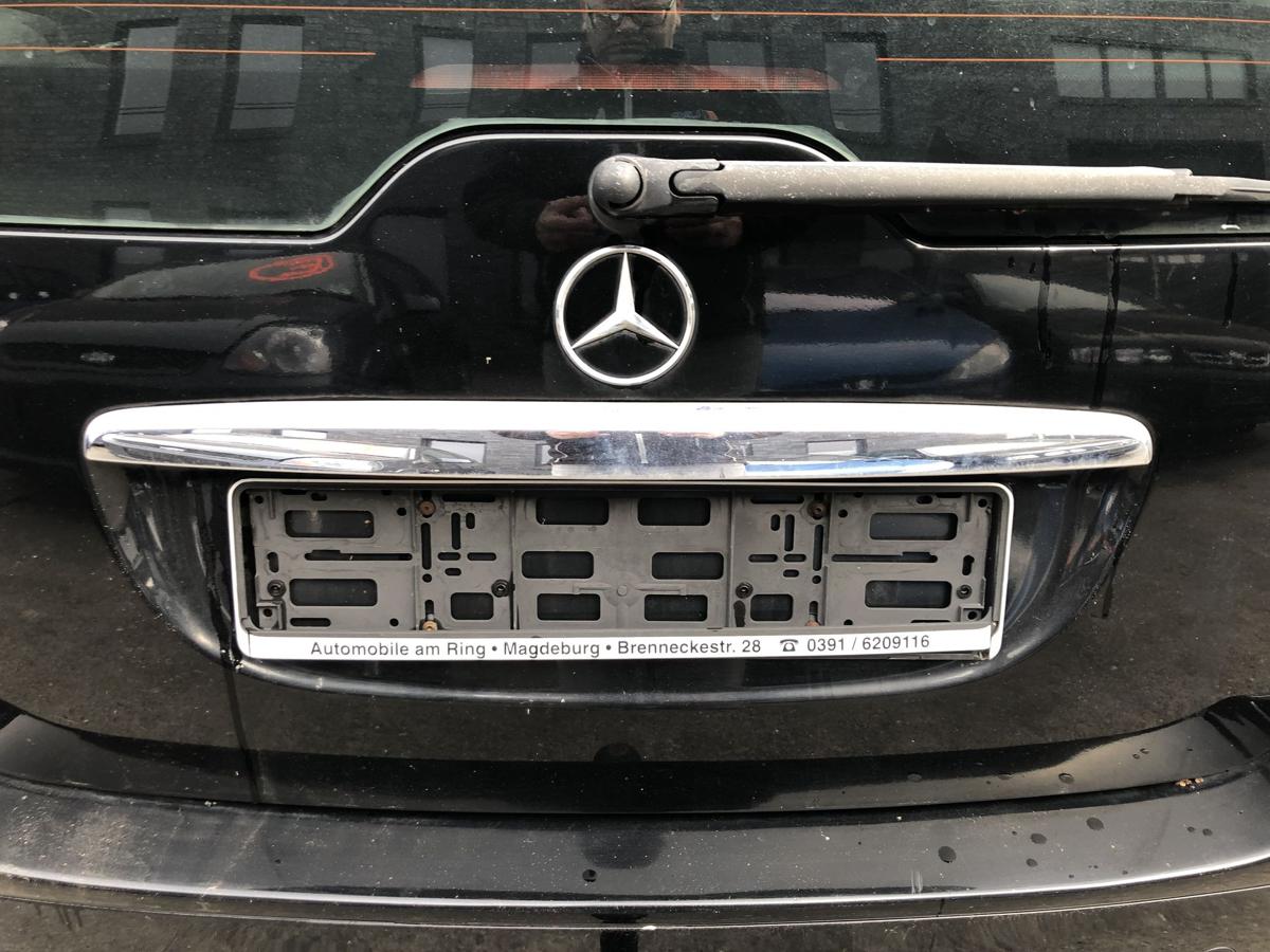 Mercedes A Klasse W169 Heckklappe Heckscheibe 5trg Kofferklappe 696 schwarz