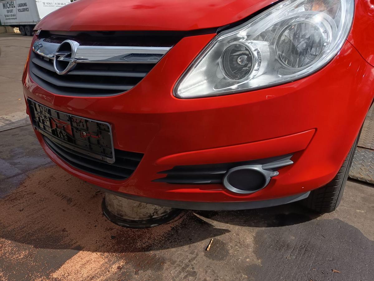 Opel Corsa D original Sto&szlig;stange vorne Z547 Magmarot Facelift Baujahr 2009