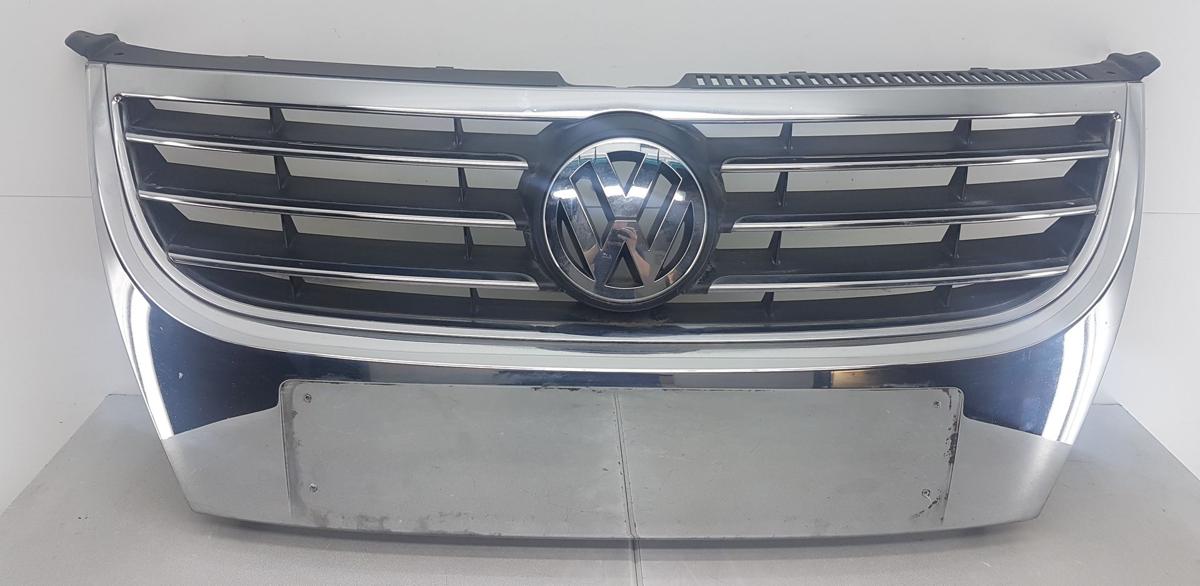 VW Touran Kühlergrill Bj2009 1T0853651 Facelift Modell ab 2006 Chrom mit Emblem