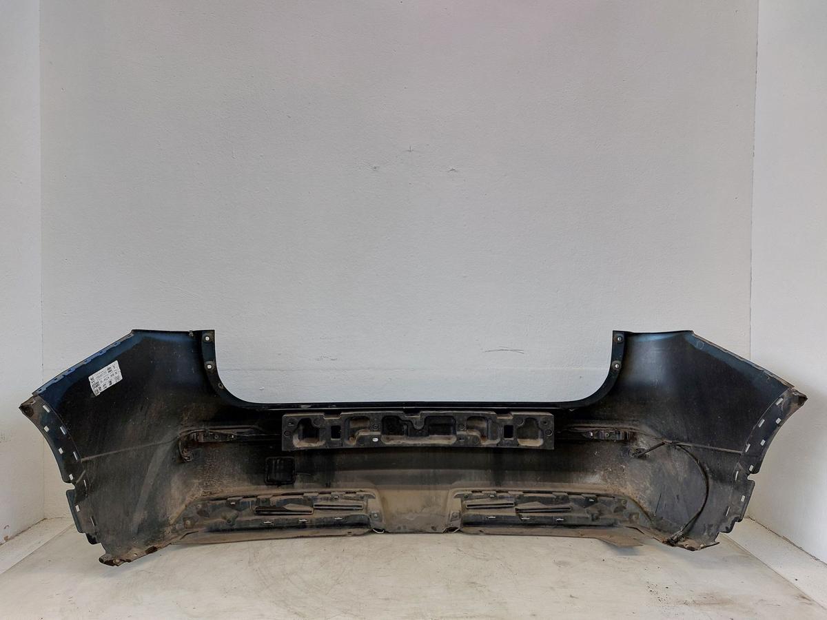 Nissan Qashqai J11 Stoßfänger hinten Heckschürze mit PDC RCA Caspian Blue Pearl