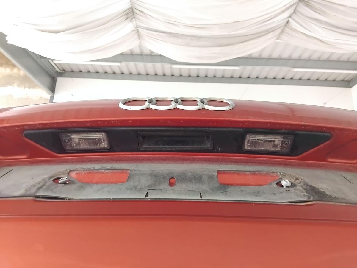Audi A3 8P Sportback Heckklappe granatrot LZ3F mit Heckscheibe 5 T&uuml;rer BJ2007