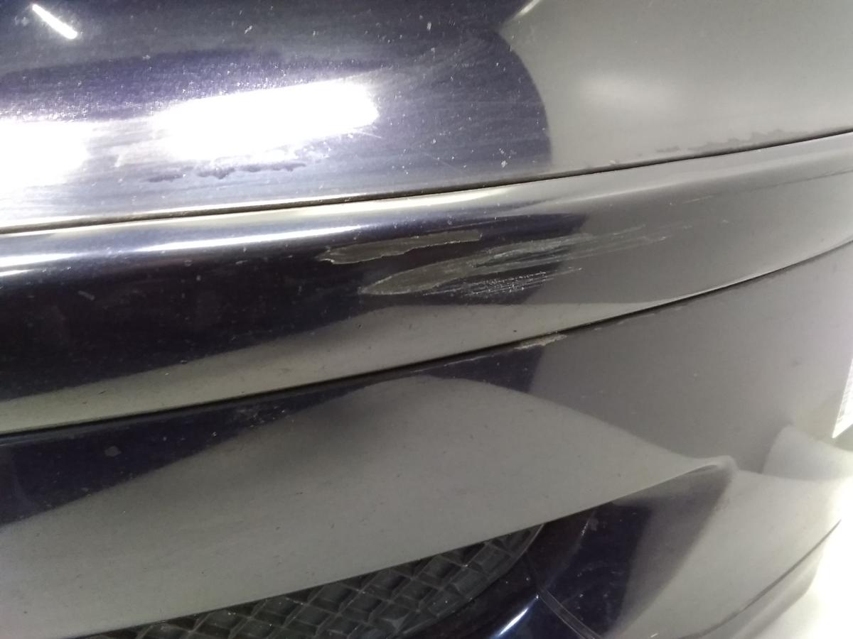 BMW 1er E81 E87 original Sto&szlig;stange Sto&szlig;f&auml;nger vorn A35 Monacoblau LCI BJ2007