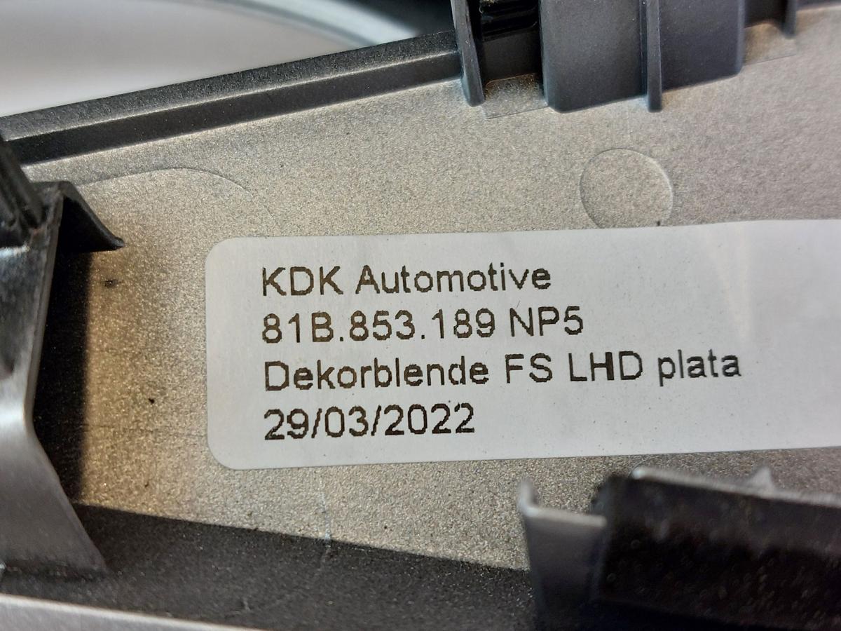 Audi Q2 Typ AG Satz Zierleisten Dekorleisten Armaturenbrett OEM