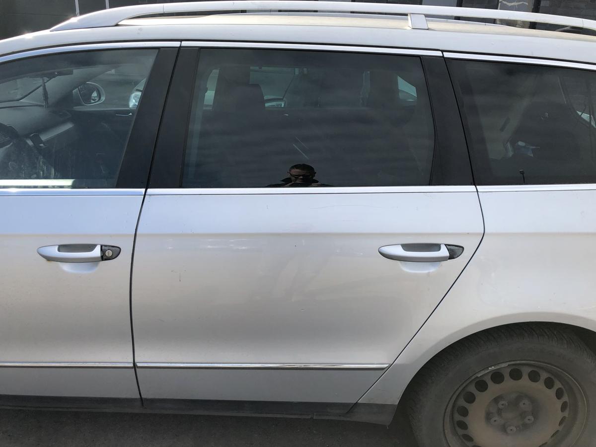 VW Passat 3C B6 Variant T&uuml;r hinten links Fondt&uuml;r Rohbau LA7W Reflexsilber Met