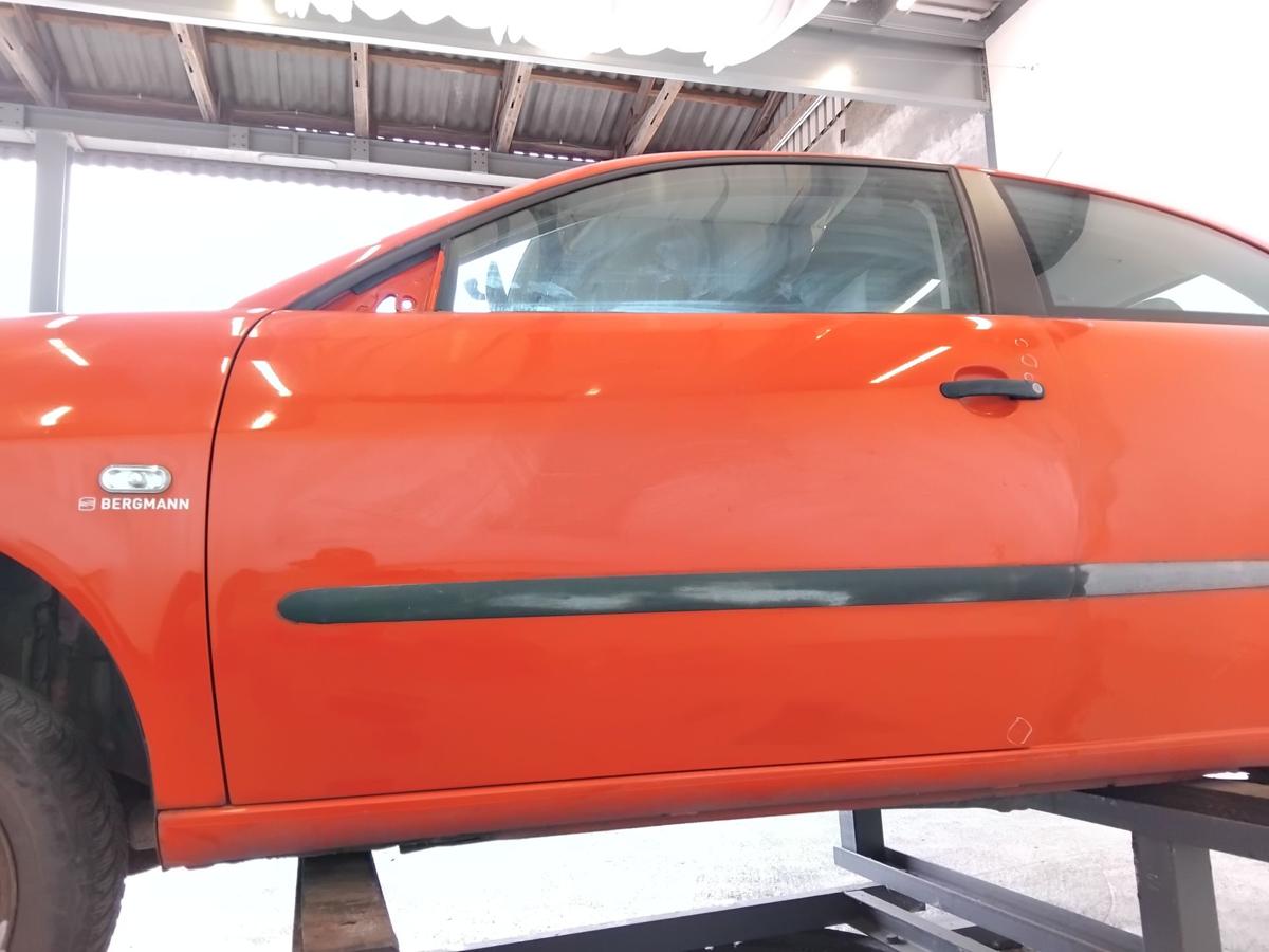 Seat Ibiza III 6L Tür vorn links Fahrertür 3-türig flashrot LP3G BJ2002