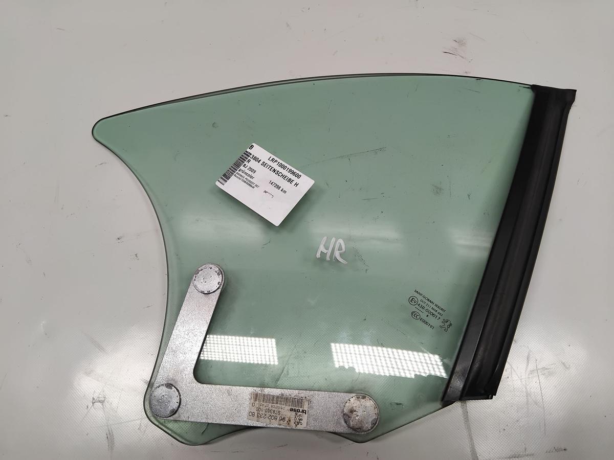 Peugeot 207 CC Seitenscheibe hinten rechts gr&uuml;ncolor Bj.2009