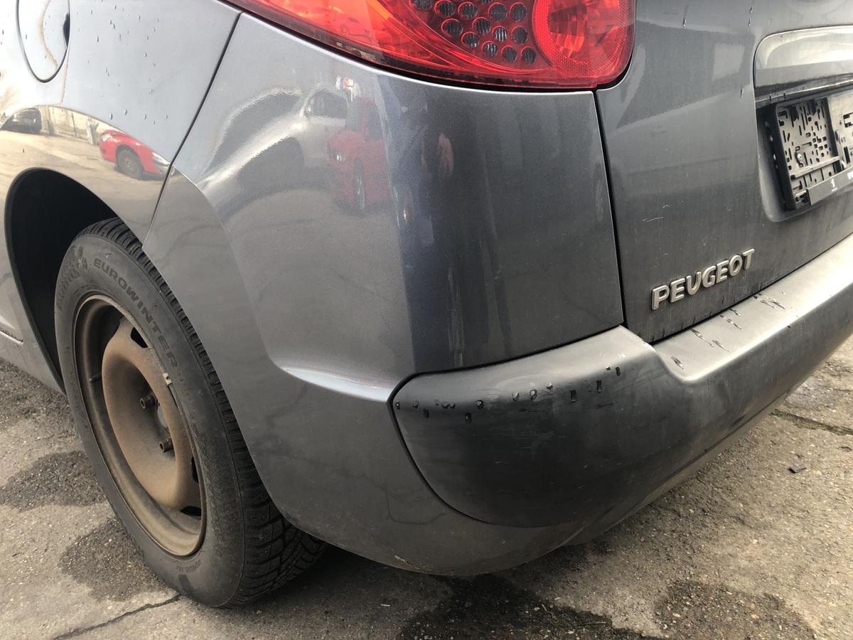 Peugeot 207 SW Typ WE Sto&szlig;f&auml;nger hinten Hecksch&uuml;rze Hecksto&szlig;stange KTH grau