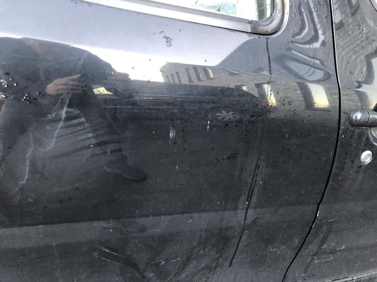 Daihatsu YRV M2 T&uuml;r hinten rechts Rohbau Fondt&uuml;r N05 schwarz