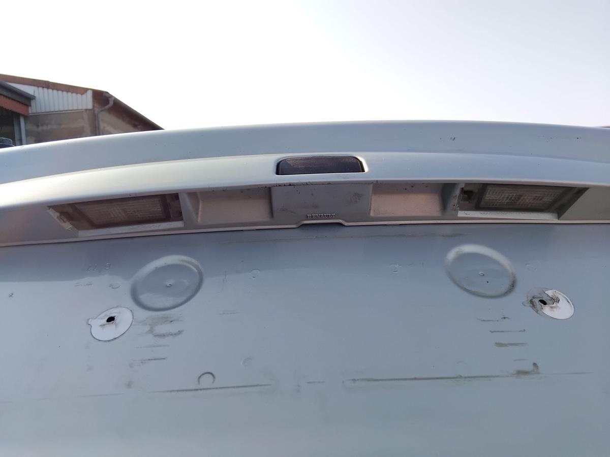 Renault Megane 1 BA Heckklappe MV632 Gris Boreal mit Scheibe BJ2001 Flie&szlig;heck