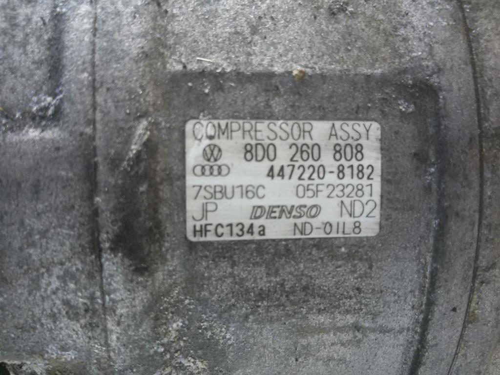 Klimakompressor 8D0260808 VW Passat (3b3/3b6) BJ: 2004