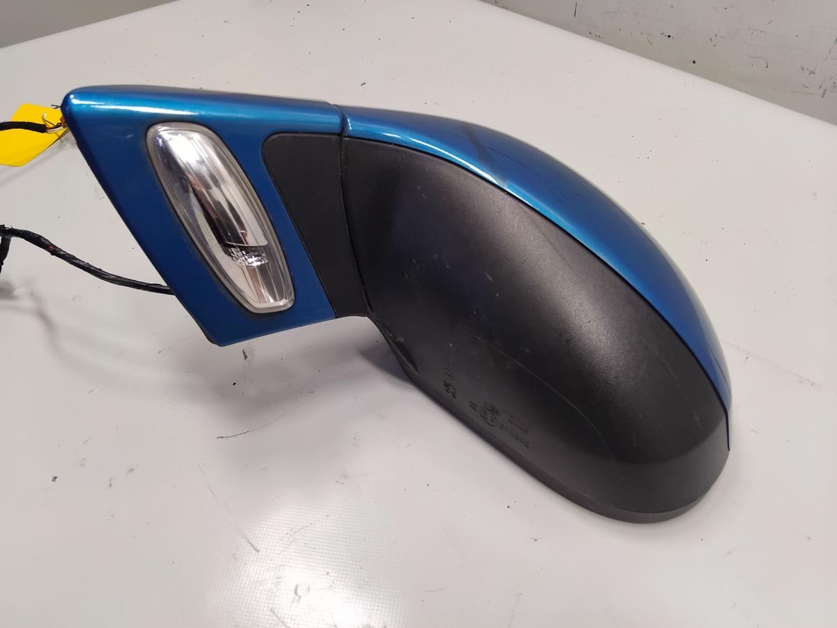 Peugeot 207 CC original Au&szlig;enspiegel links blaumetallic KMU blau neysha Bj.2009