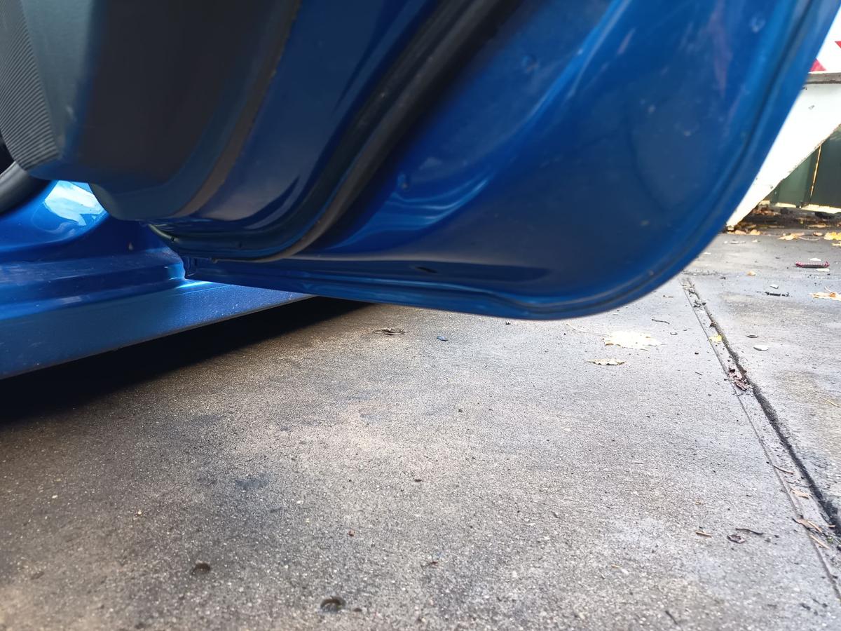 Chevrolet Aveo T300 Bj 2012 original Tür vorn rechts WA895T BIMINI BLUE