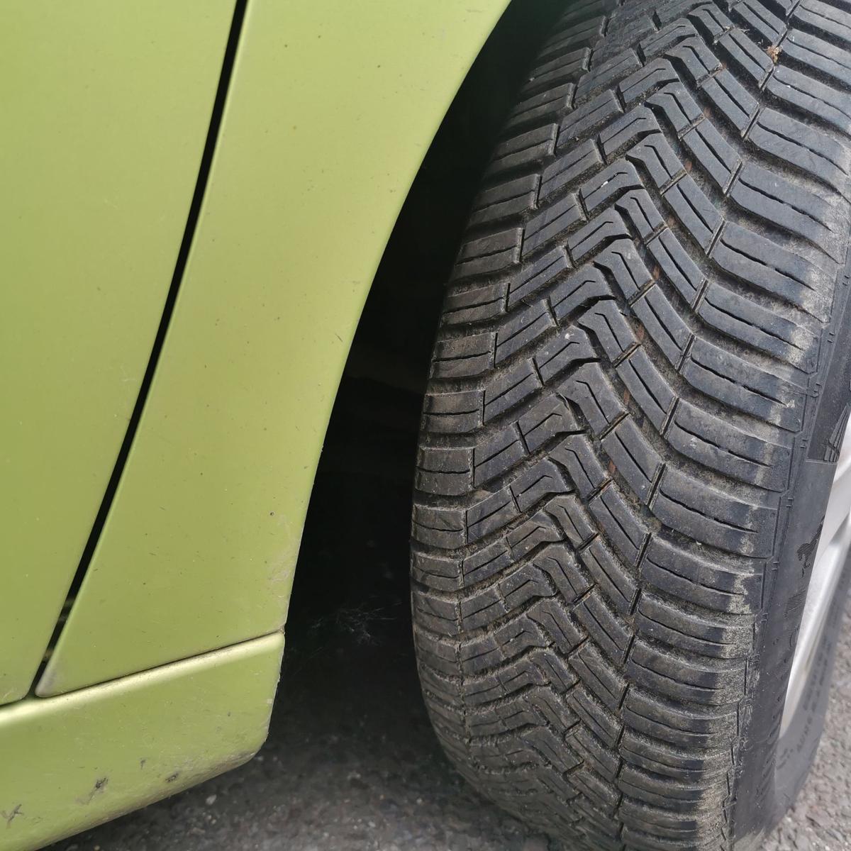 Kotflügel Fender Seitenwand vorn rechts KAR Gelb Lacerta Peugeot 207 W