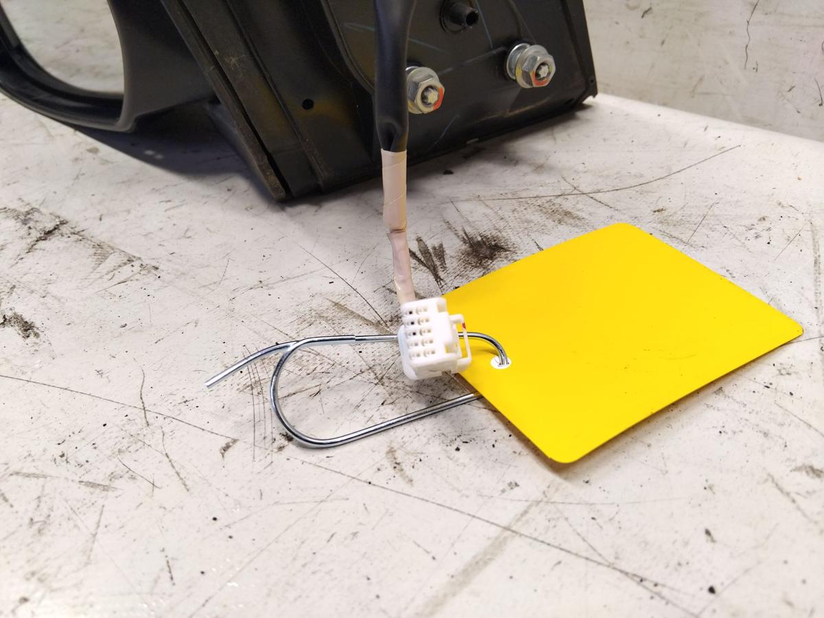 Mitsubishi Space Star A0 original Au&szlig;enspiegel links elektrisch 3pol BJ2014