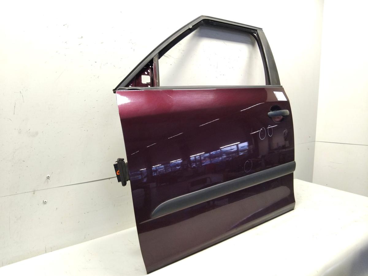Skoda Fabia 2 5J Facelift T&uuml;r vorn links Fahrert&uuml;r violettmetallic 9893 Bj.2010