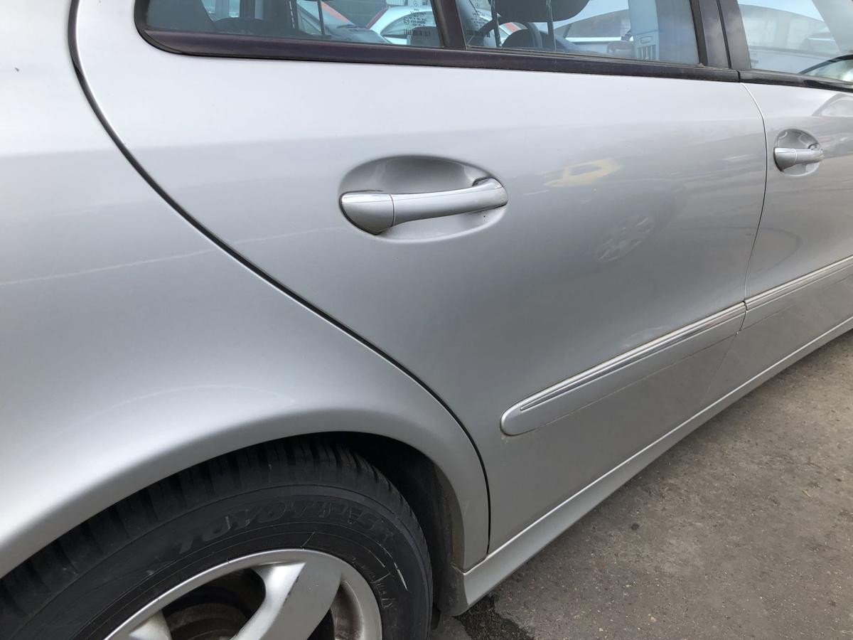 Mercedes E Klasse W211 Limo T&uuml;r hinten rechts Fondt&uuml;r Rohbau 744 Brillantsilber
