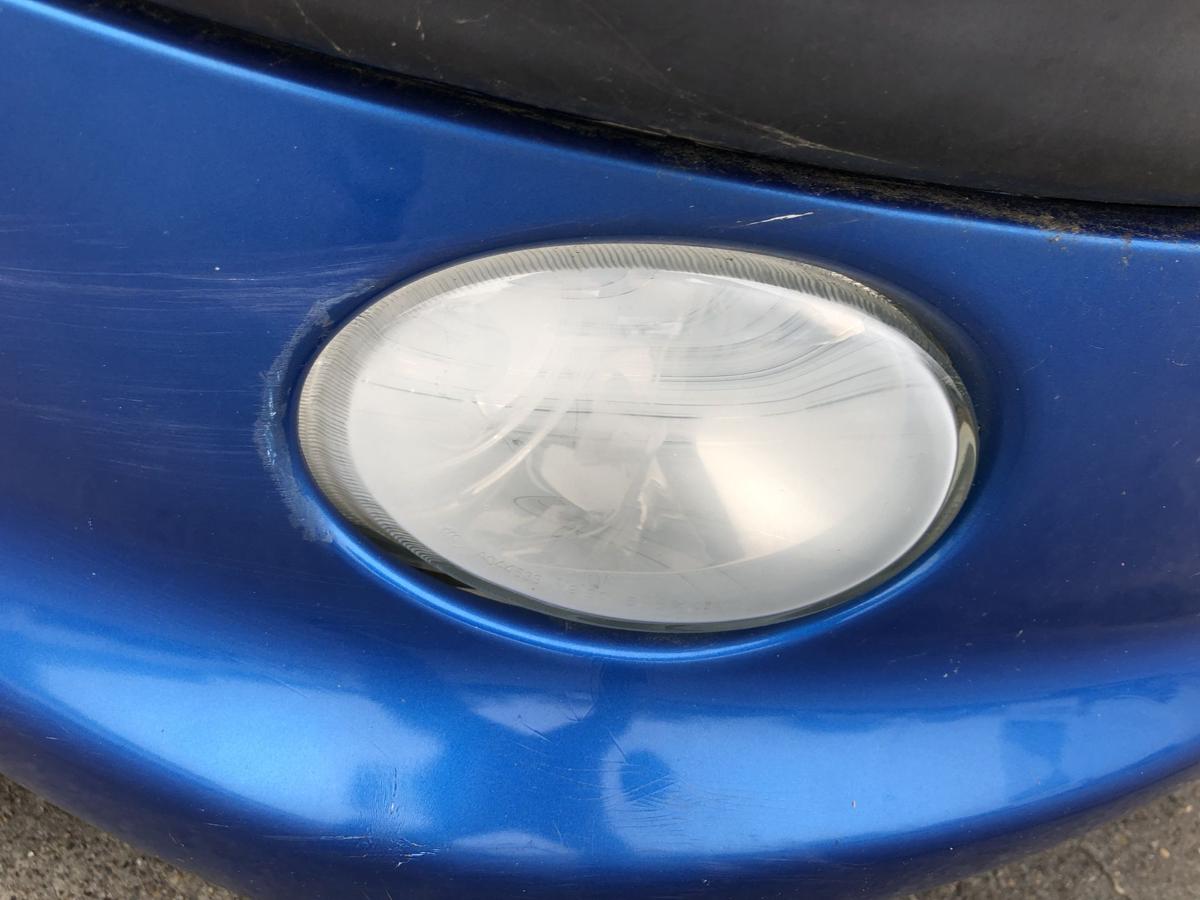 Peugeot 206CC Typ 2D Sto&szlig;f&auml;nger vorn Frontsch&uuml;rze NSW SRA KMF Poseidon Blau Met