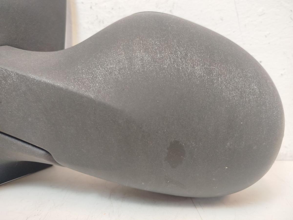 Renault Twingo 2 II Au&szlig;enspiegel links R&uuml;ckspiegel manuell unlackiert Spiegel