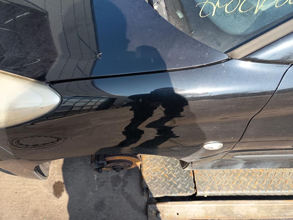 Peugeot 206+ original Kotfl&uuml;gel links KTV Perla Schwarz Baujahr 2009