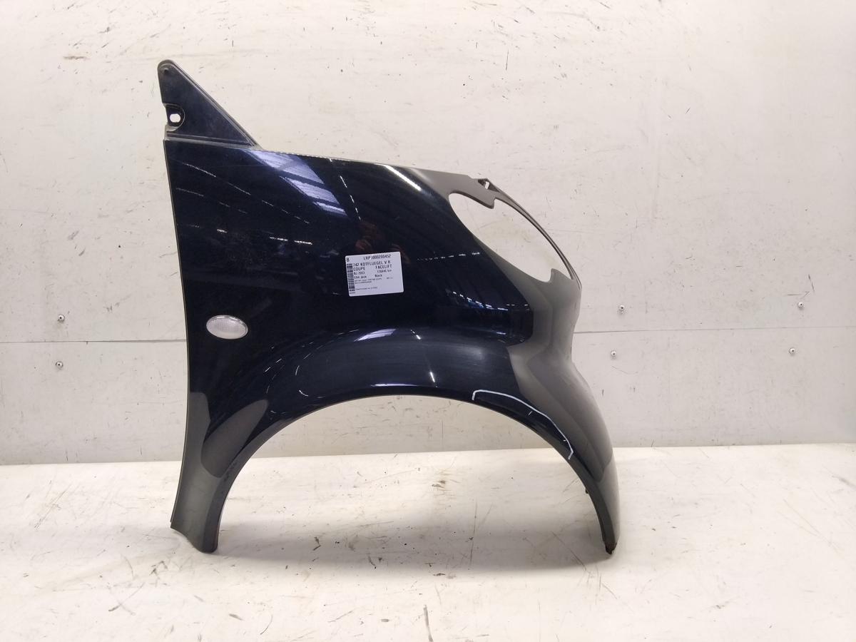 Smart Fortwo City Coupe 450 original Kotfl&uuml;gel vorn rechts EA4 Jack Black BJ2003