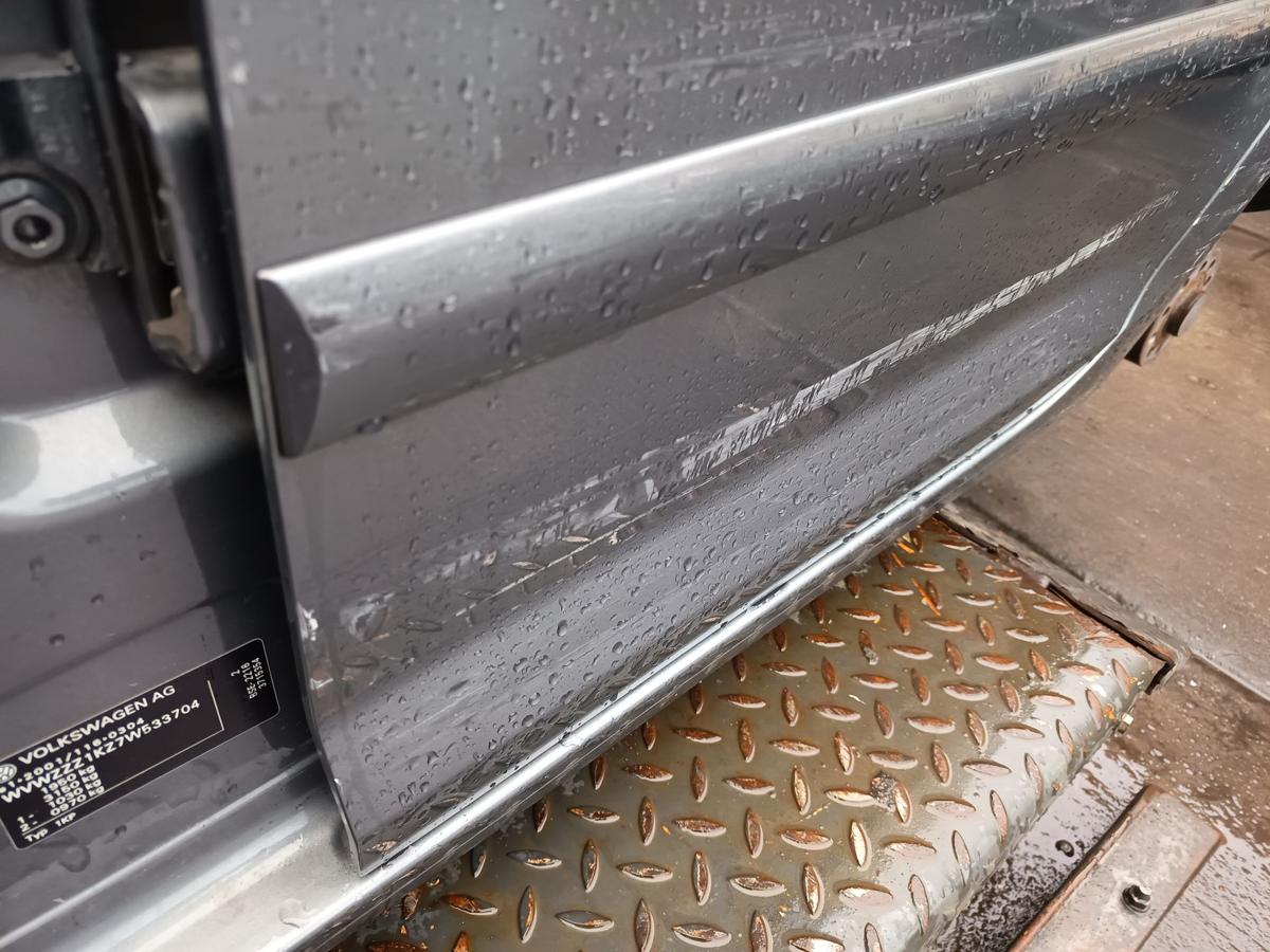 VW Golf Plus 5M original T&uuml;r hinten links Fond Rohbau A7T United Grey Bj 2006