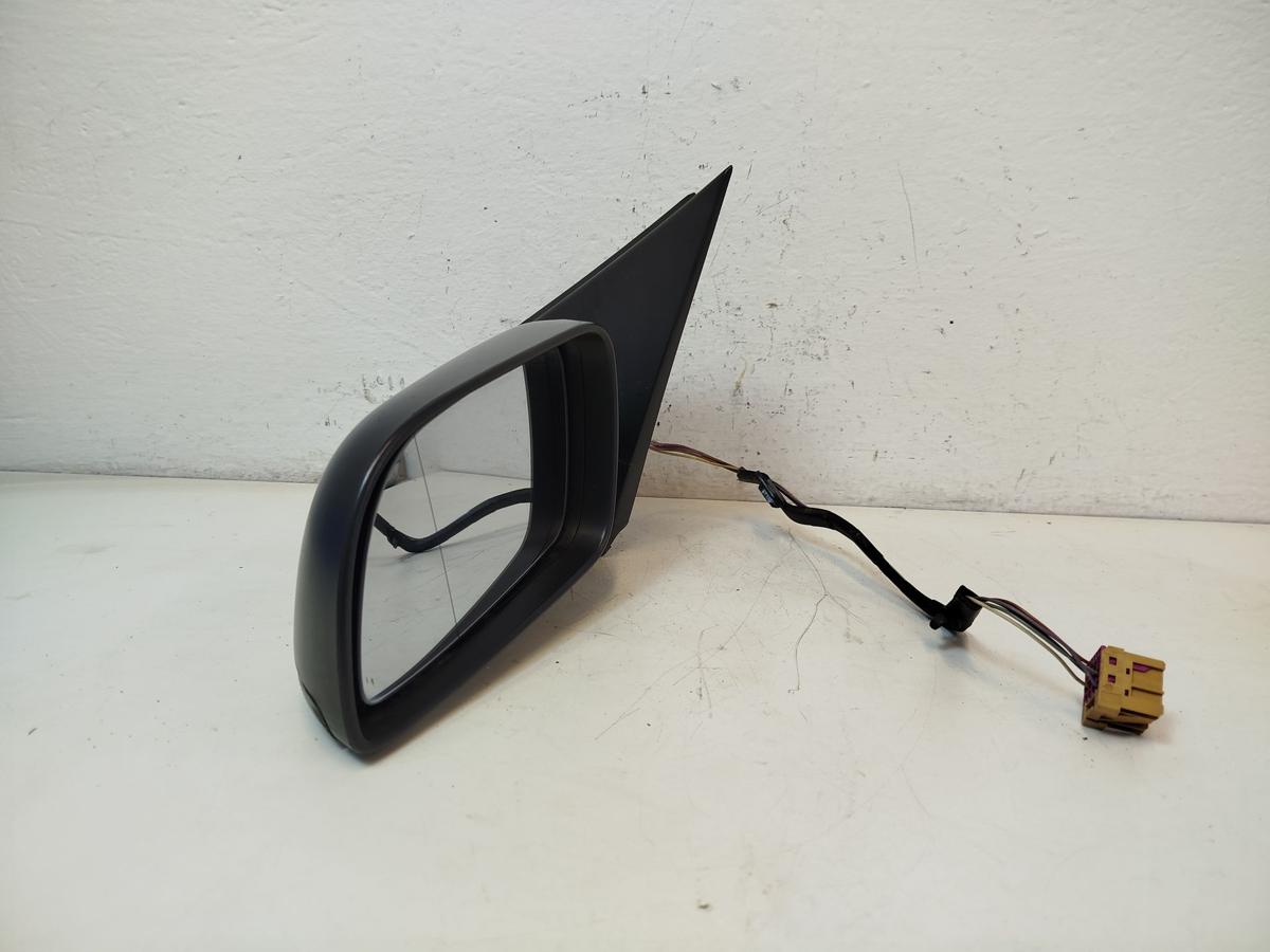 VW Polo 9N 9N1 Au&szlig;enspiegel links R&uuml;ckspiegel elektrisch unlackiert Spiegel