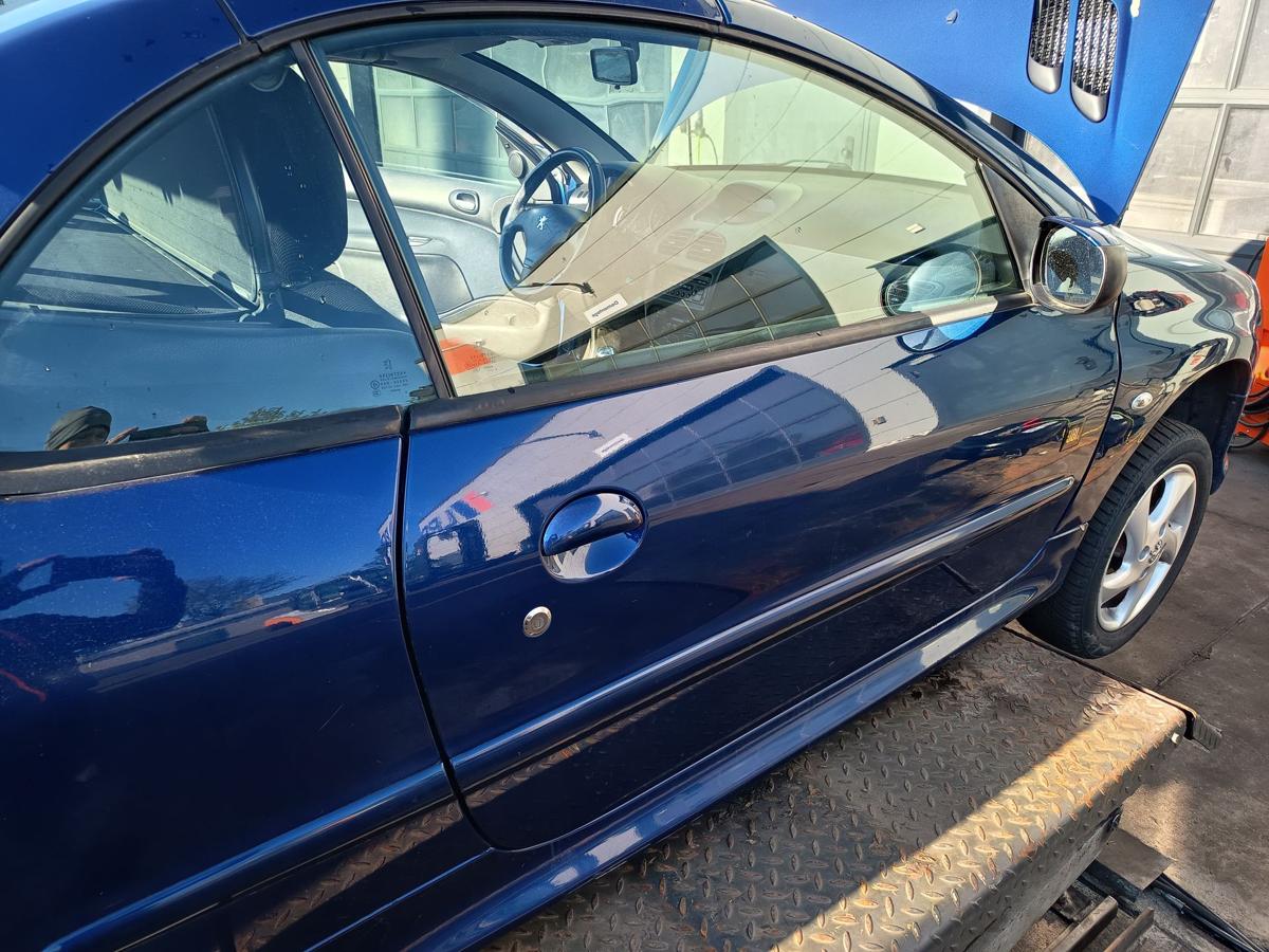 Peugeot 206CC original T&uuml;r rechts Beifahrer KPL Montebello Bj2006