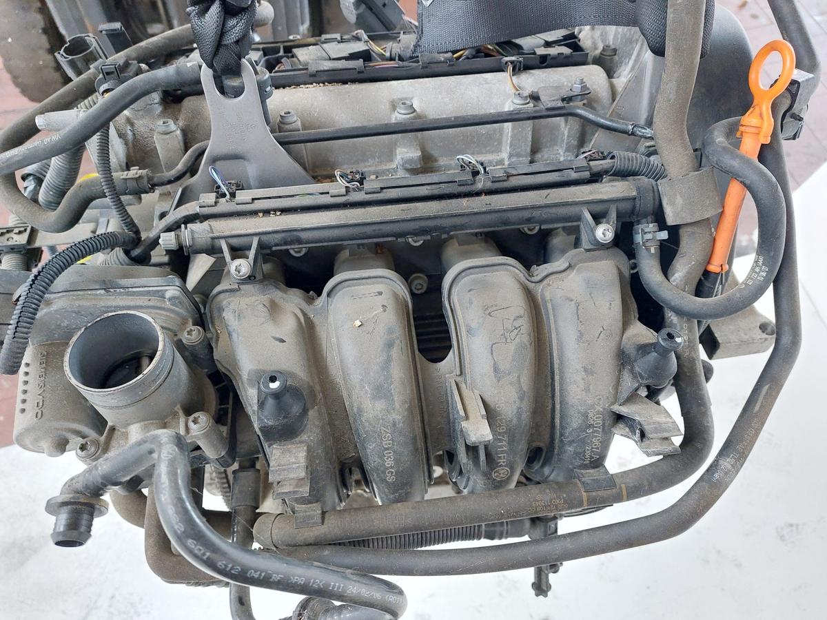 VW Polo 9N3 Motor Benzin 1.4 55kw BKY nur 63tkm Engine Benzinmotor