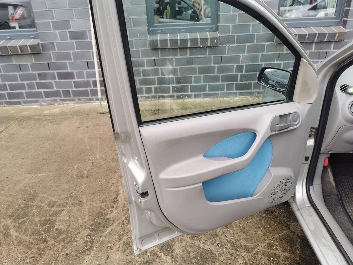 Fiat Panda 169 Fahrertür Tür Autotür Rohbautür vorn links 647 Grigio Steel Met