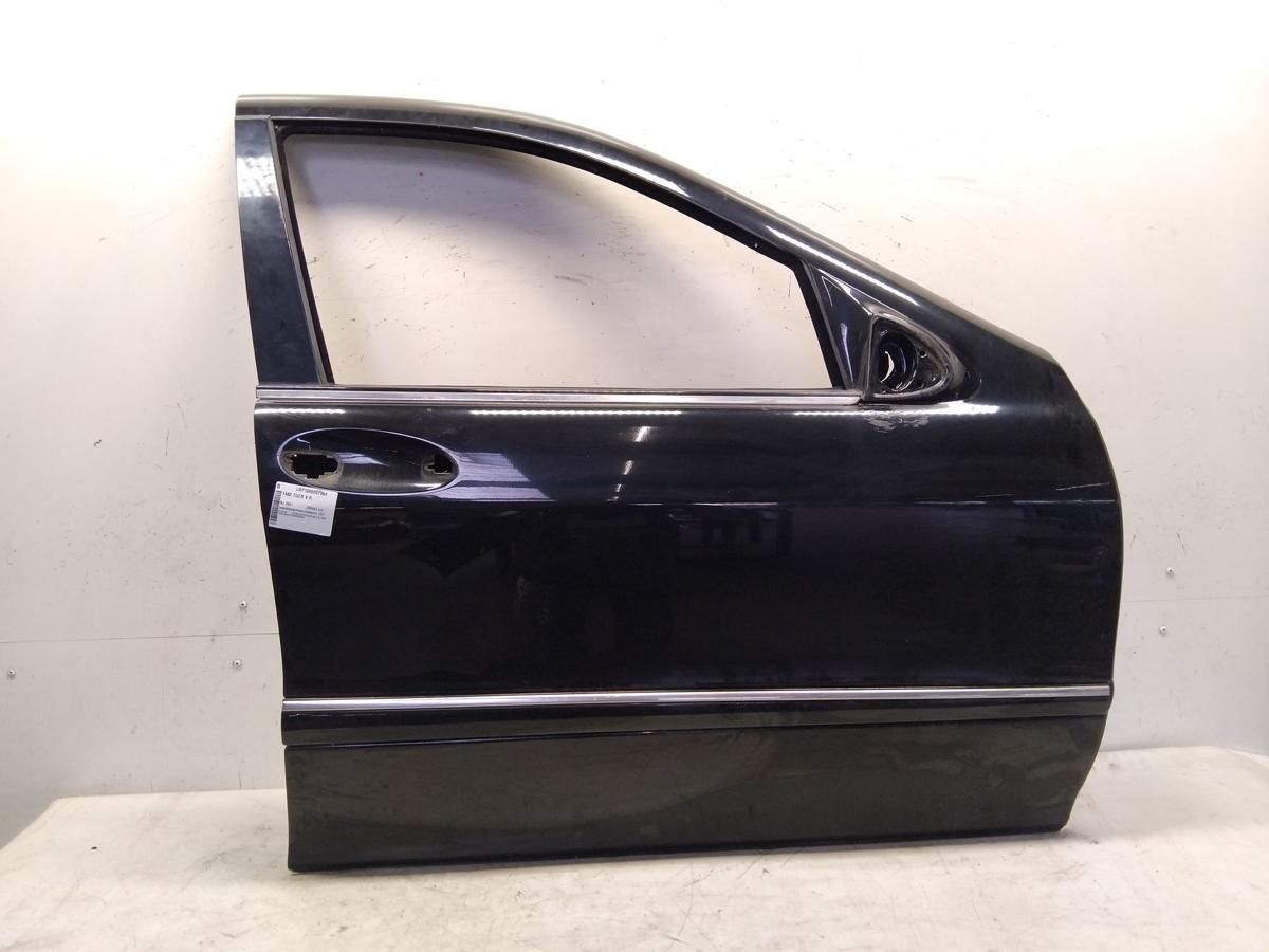 Mercedes S-Klasse W220 T&uuml;r vorn rechts Beifahrert&uuml;r obsidianschwarzmet Bj.2001