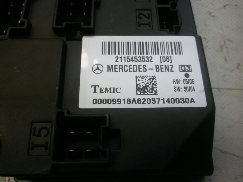 Mercedes E Klasse W211 Steuergerät Signalerfassung BJ2005