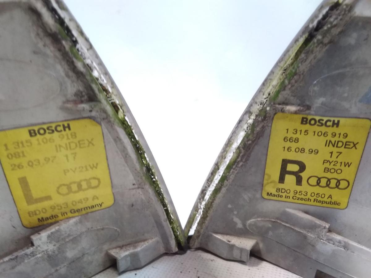 Audi A4 B5 original Satz Blinkleuchten Blinker f&uuml;r Bosch-Scheinwerfer Bj.1997