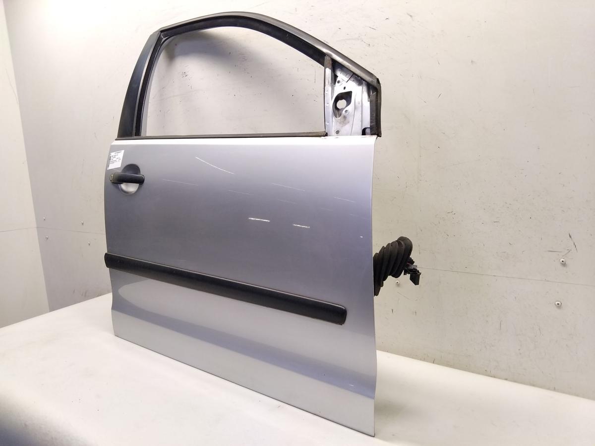 VW Polo 9N T&uuml;r vorn rechts Beifahrert&uuml;r reflexsilbermetallic LA7W 5-T&uuml;rer Bj2003