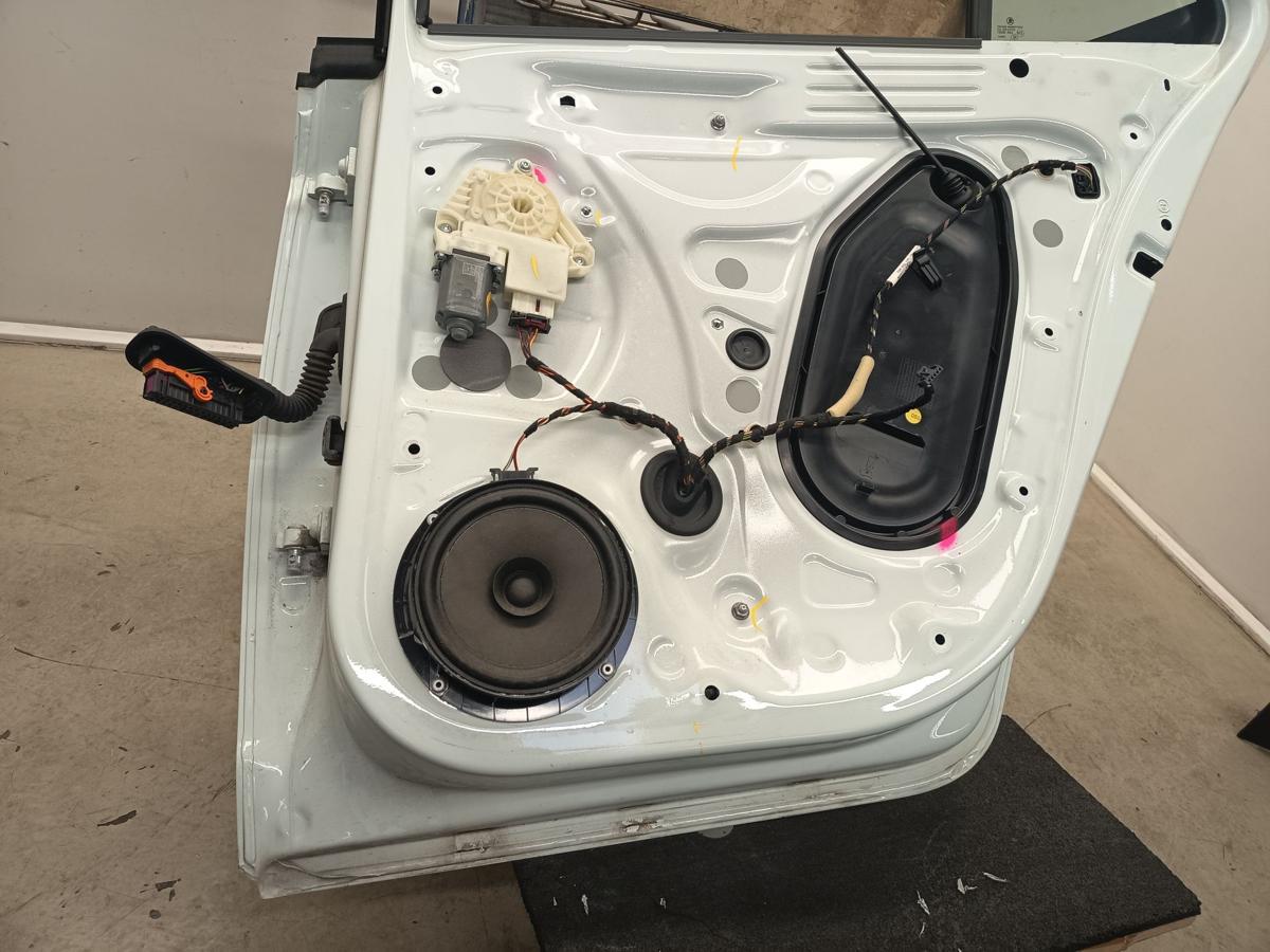 Skoda Fabia 3 III NJ Limo orig T&uuml;r hinten rechts LF9F Laser White 5t&uuml;rig BJ2014