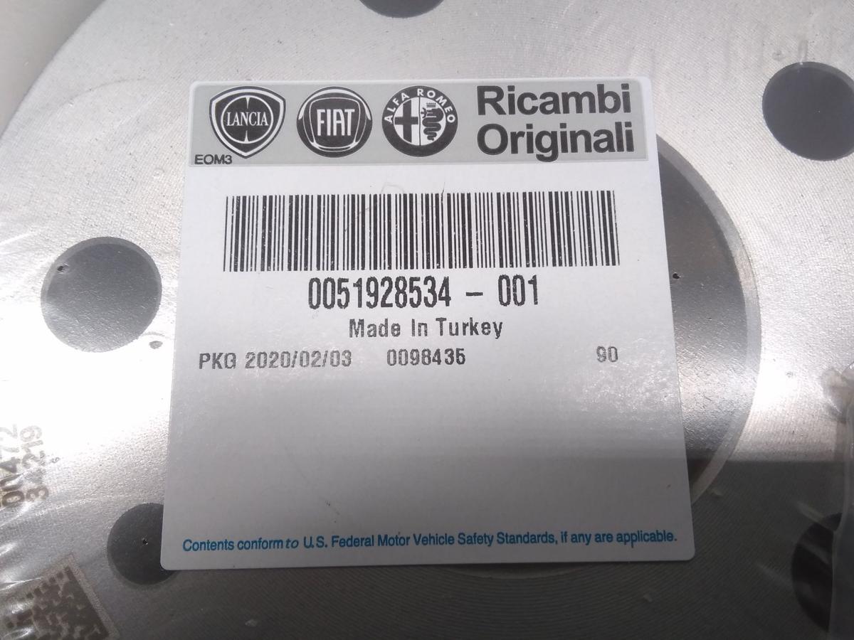 Opel Combo D original Satz Bremsscheiben vorn 1,4 70KW Bj.2014