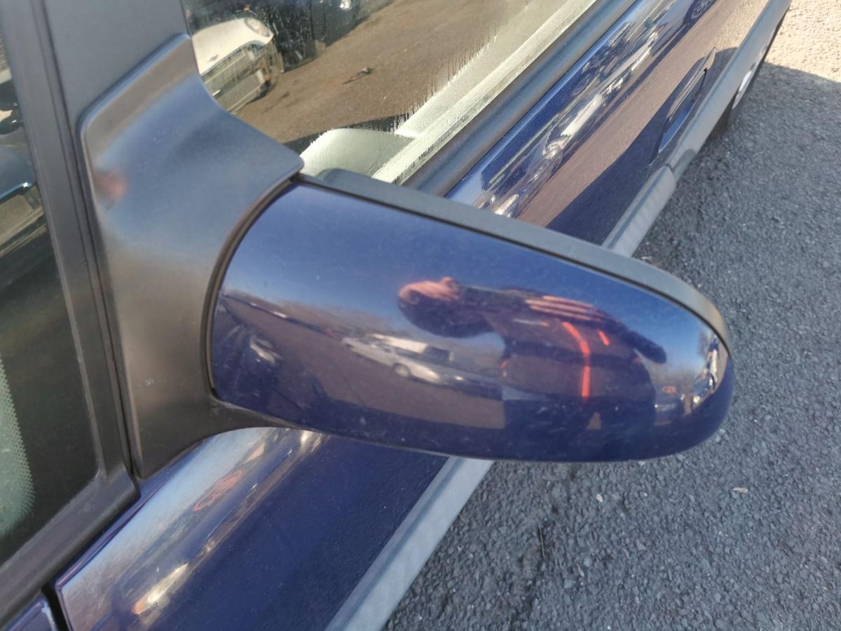 Opel Zafira A Aussenspiegel Spiegel R&uuml;ckspiegel links elektr Z20Z Atlantikblau